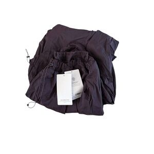 Athleta Dark Plum Drawstring Track Pants